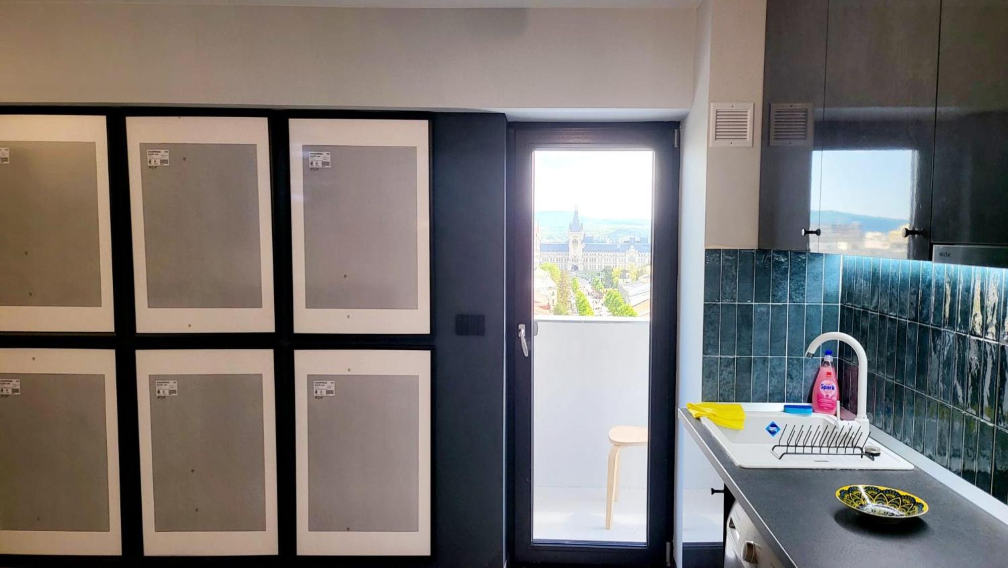 Panoramic Penthouse In The Heart Of Iasiアパートメント エクステリア 写真